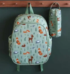 A Little Lovely Company Forest Friends | Backpacks-Backpack: Forest friends