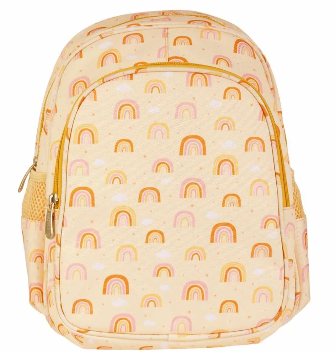 A Little Lovely Company Rainbows | Backpacks-Backpack: Rainbows