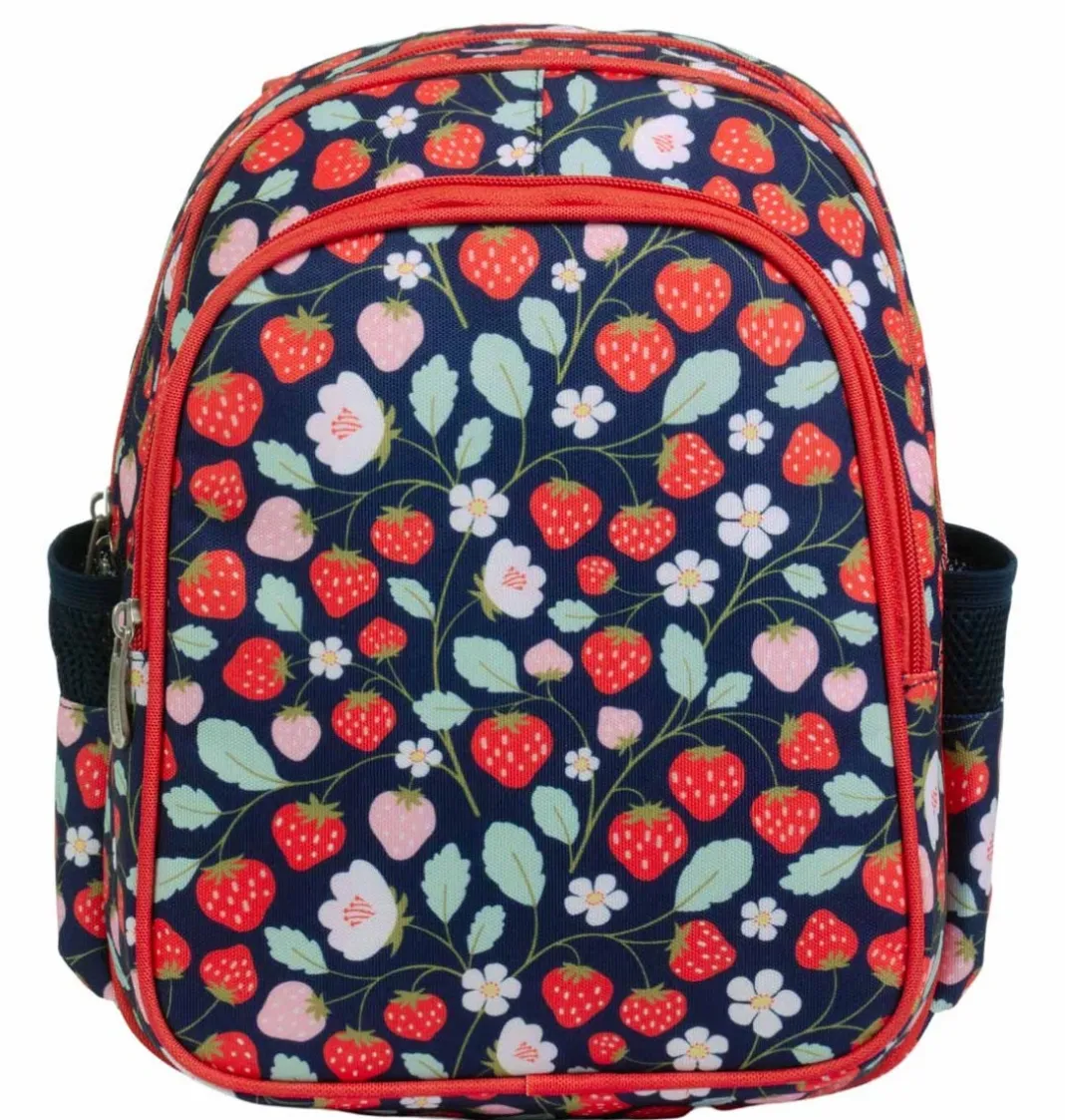 A Little Lovely Company Strawberries | Backpacks-Backpack: Strawberries