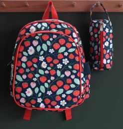 A Little Lovely Company Strawberries | Backpacks-Backpack: Strawberries