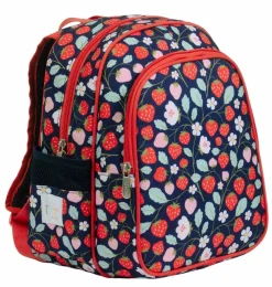 A Little Lovely Company Strawberries | Backpacks-Backpack: Strawberries