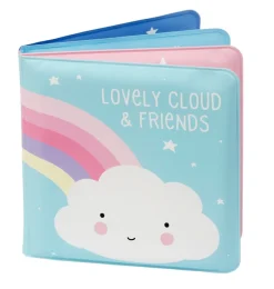 A Little Lovely Company Cloud | Bath Toys-Bath book: Cloud & friends