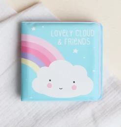 A Little Lovely Company Cloud | Bath Toys-Bath book: Cloud & friends