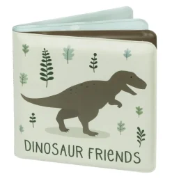 A Little Lovely Company Dinosaurs | Bath Toys-Bath book: Dinosaur friends
