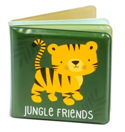 A Little Lovely Company Bath Toys-Bath book: Jungle friends