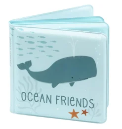 A Little Lovely Company Ocean | Bath Toys-Bath book: Ocean friends