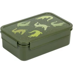 A Little Lovely Company Crocodiles | Lunch & Snack Boxes-Bento lunch box: Crocodiles