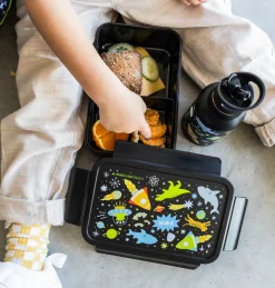 A Little Lovely Company Galaxy | Lunch & Snack Boxes-Bento lunch box: Galaxy