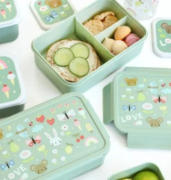 A Little Lovely Company Joy | Lunch & Snack Boxes-Bento lunch box: Joy