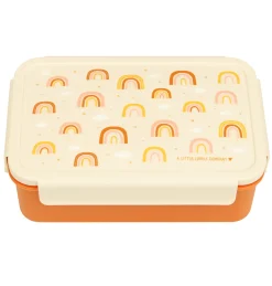A Little Lovely Company Rainbows | Lunch & Snack Boxes-Bento lunch box: Rainbows