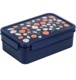 A Little Lovely Company Strawberries | Lunch & Snack Boxes-Bento lunch box: Strawberries