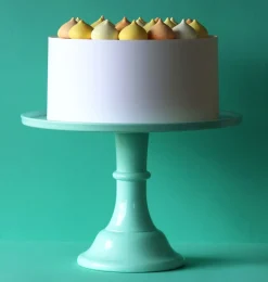 A Little Lovely Company Cake Stands-Cake stand: Large - mint
