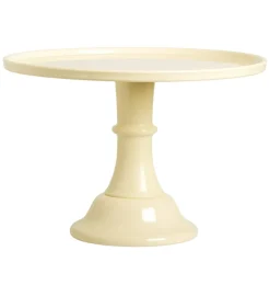 A Little Lovely Company Cake Stands-Cake stand: Large - vanilla cream