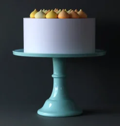 A Little Lovely Company Cake Stands-Cake stand: Large - vintage blue