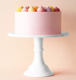 A Little Lovely Company Cake Stands-Cake stand: Large - white