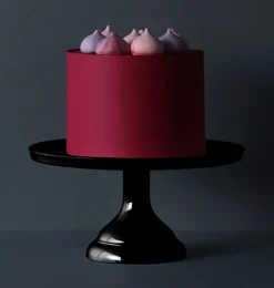 A Little Lovely Company Cake Stands-Cake stand: Small  - black
