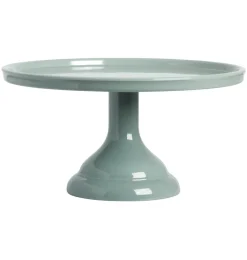 A Little Lovely Company Cake Stands-Cake stand: Small  - sage green