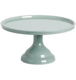 A Little Lovely Company Cake Stands-Cake stand: Small  - sage green