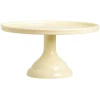 A Little Lovely Company Cake Stands-Cake stand: Small - vanilla cream