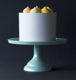 A Little Lovely Company Cake Stands-Cake stand: Small  - vintage blue