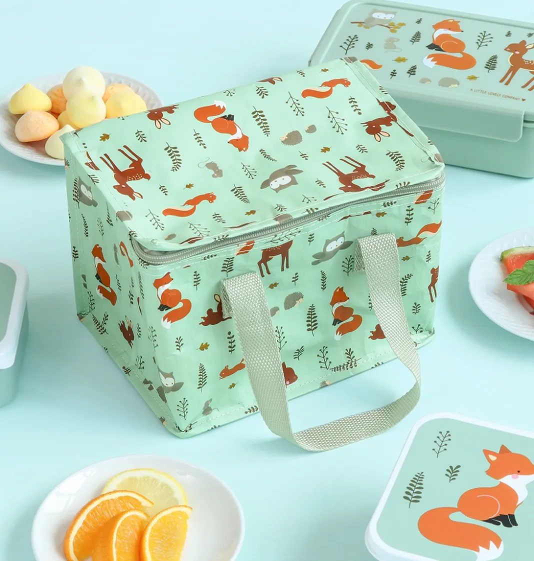 A Little Lovely Company Forest Friends | Cool Bags-Cool bag: Forest friends