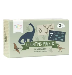 A Little Lovely Company Dinosaurs | Games & Puzzles-Counting puzzle: Dinosaurs