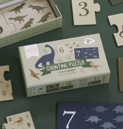 A Little Lovely Company Dinosaurs | Games & Puzzles-Counting puzzle: Dinosaurs