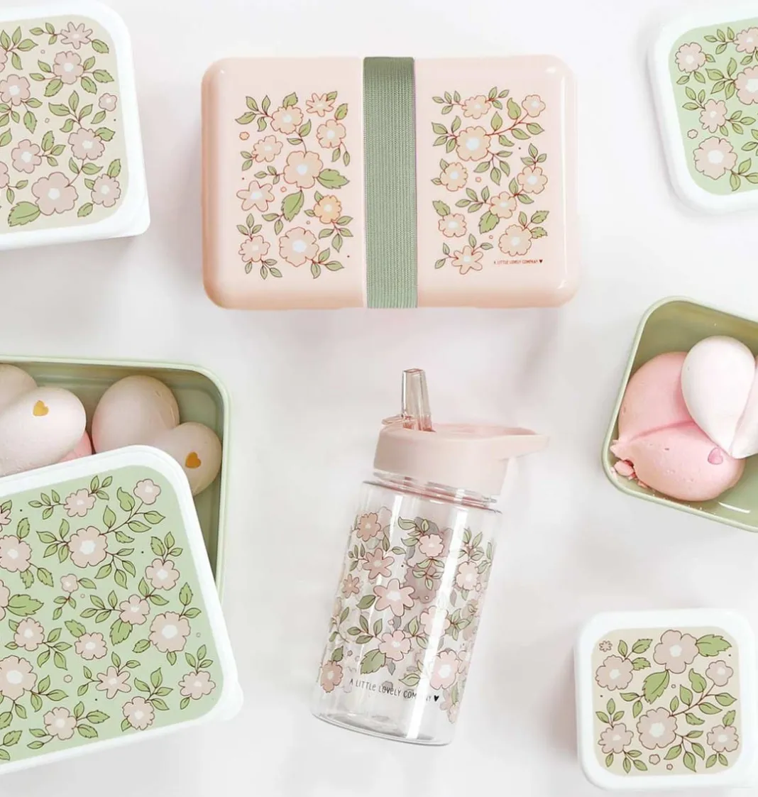 A Little Lovely Company Blossoms | Drink Bottles-Drink bottle: Blossoms - pink