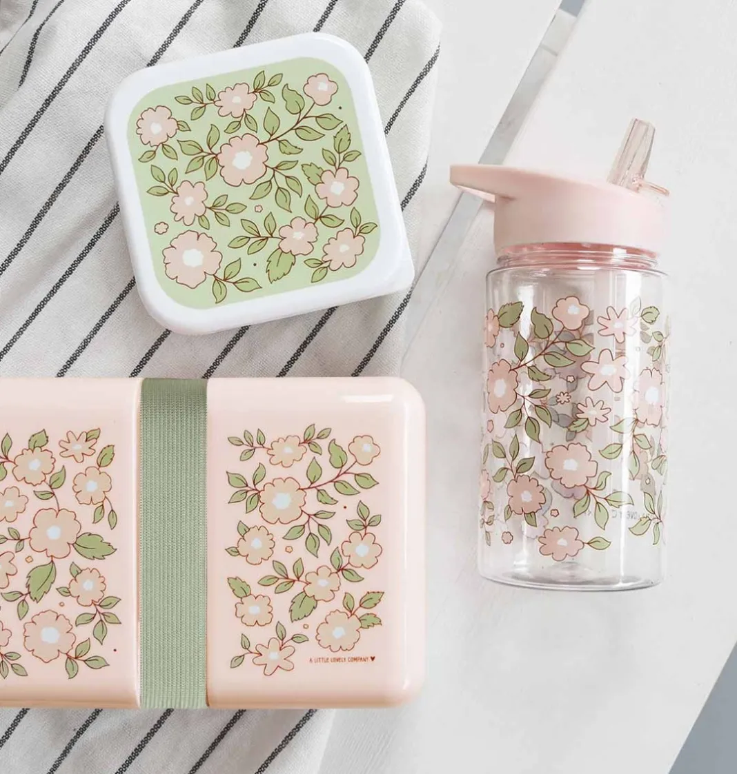 A Little Lovely Company Blossoms | Drink Bottles-Drink bottle: Blossoms - pink