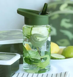 A Little Lovely Company Crocodiles | Drink Bottles-Drink bottle: Crocodiles