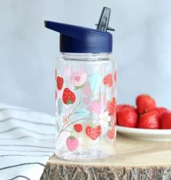 A Little Lovely Company Strawberries | Drink Bottles-Drink bottle: Strawberries