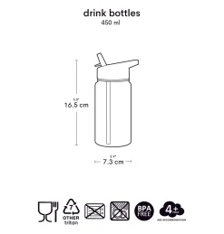 A Little Lovely Company Unicorn | Unicorn Dreams-Drink bottle: Unicorn Dreams