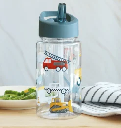 A Little Lovely Company Vehicles | Drink Bottles-Drink bottle: Vehicles