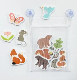 A Little Lovely Company Forest Friends | Bath Toys-Foam bath toys: Forest friends