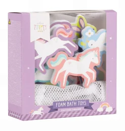 A Little Lovely Company Unicorn | Unicorn Dreams-Foam bath toys: Unicorn Dreams