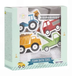 A Little Lovely Company Vehicles | Bath Toys-Foam bath toys: Vehicles