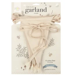 A Little Lovely Company Wall Decoration-Garland: Cream