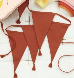 A Little Lovely Company Wall Decoration-Garland: Terracotta