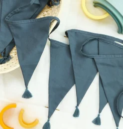 A Little Lovely Company Wall Decoration-Garlands: Vintage blue