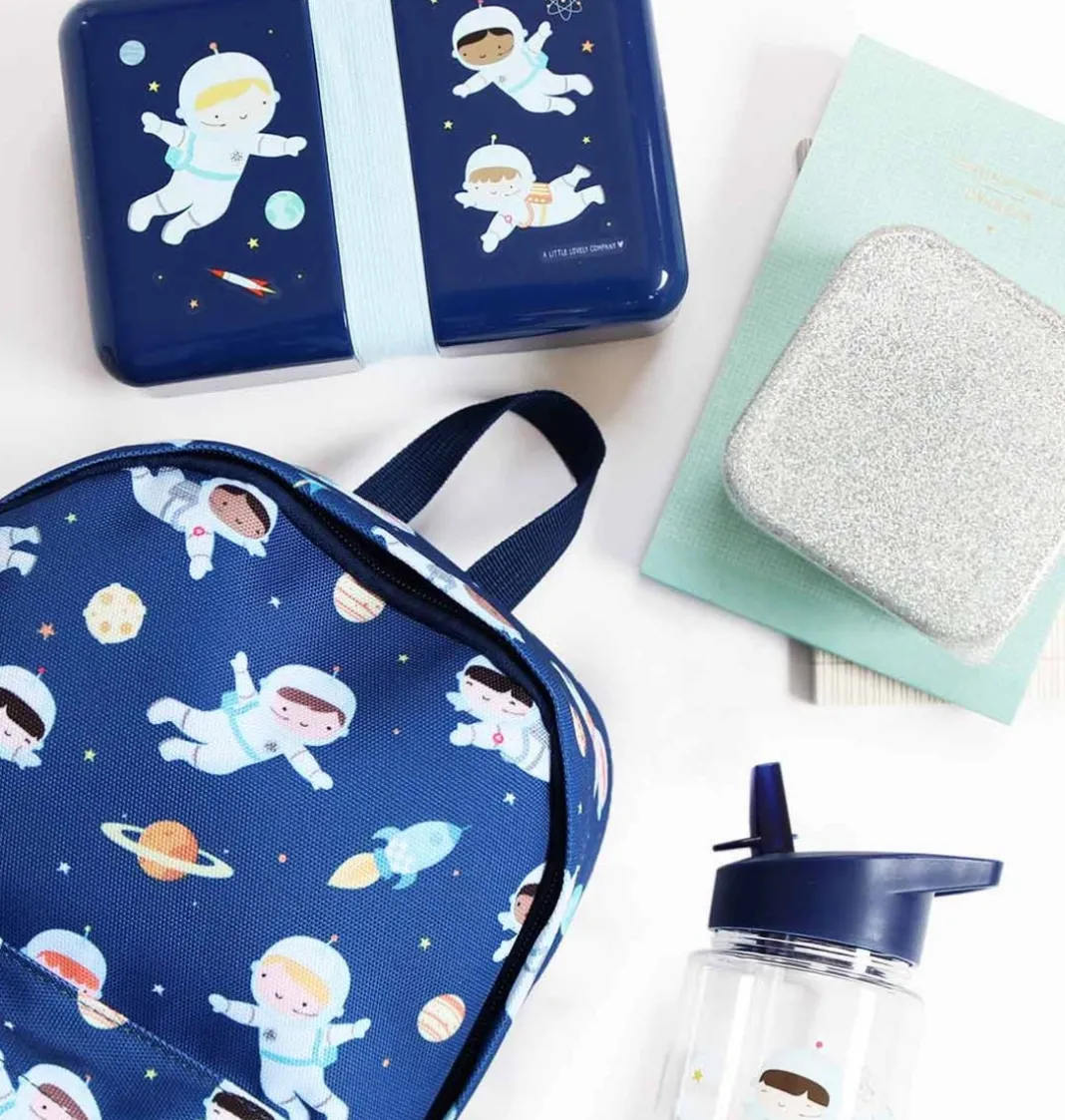 A Little Lovely Company Little Backpacks-Little backpack: Astronauts