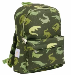 A Little Lovely Company Crocodiles | Little Backpacks-Little backpack: Crocodiles