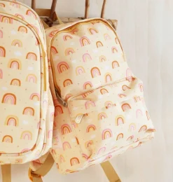 A Little Lovely Company Rainbows | Little Backpacks-Little backpack: Rainbows