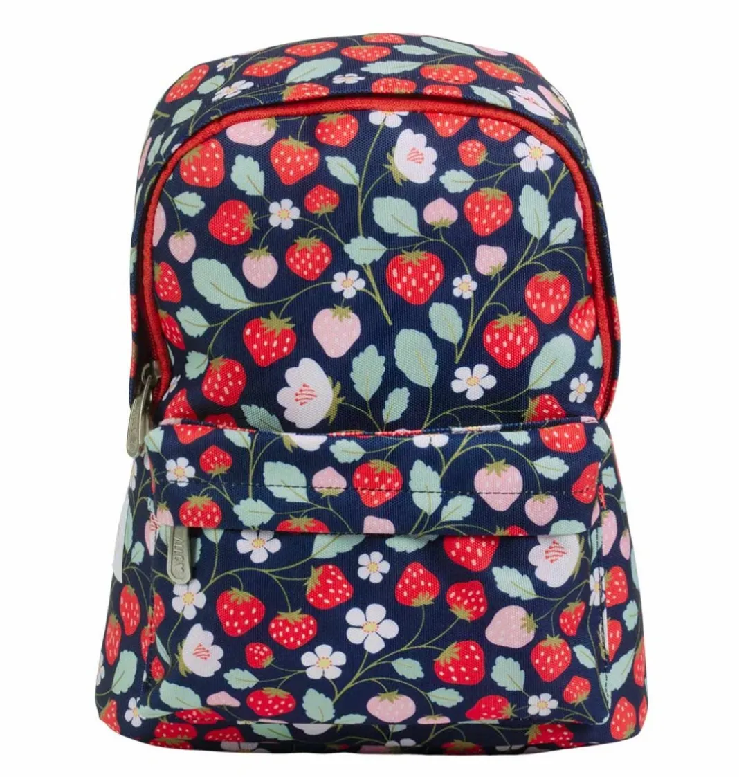 A Little Lovely Company Strawberries | Little Backpacks-Little backpack: Strawberries