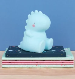Kids A Little Lovely Company Dinosaurs | Little Lights-Little light: T-rex - blue