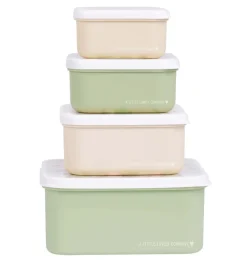 A Little Lovely Company Blossoms | Lunch & Snack Boxes-Lunch & snack box set: Blossoms
