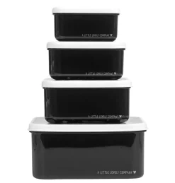 A Little Lovely Company Galaxy | Lunch & Snack Boxes-Lunch & snack box set: Galaxy