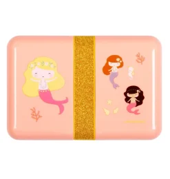 A Little Lovely Company Lunch & Snack Boxes-Lunch box: Mermaids