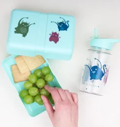 A Little Lovely Company Monster | Lunch & Snack Boxes-Lunch box: Monsters