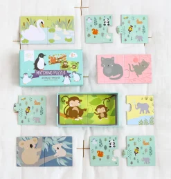 A Little Lovely Company Games & Puzzles-Matching puzzle: Animal Families
