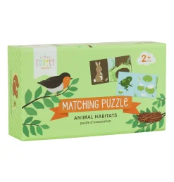 A Little Lovely Company Games & Puzzles-Matching puzzle: Animal Habitats